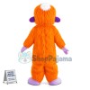 Orange Furry Apes Mascot Costume