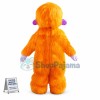 Orange Furry Apes Mascot Costume