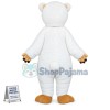 White Furry Snow Apes Mascot Costume