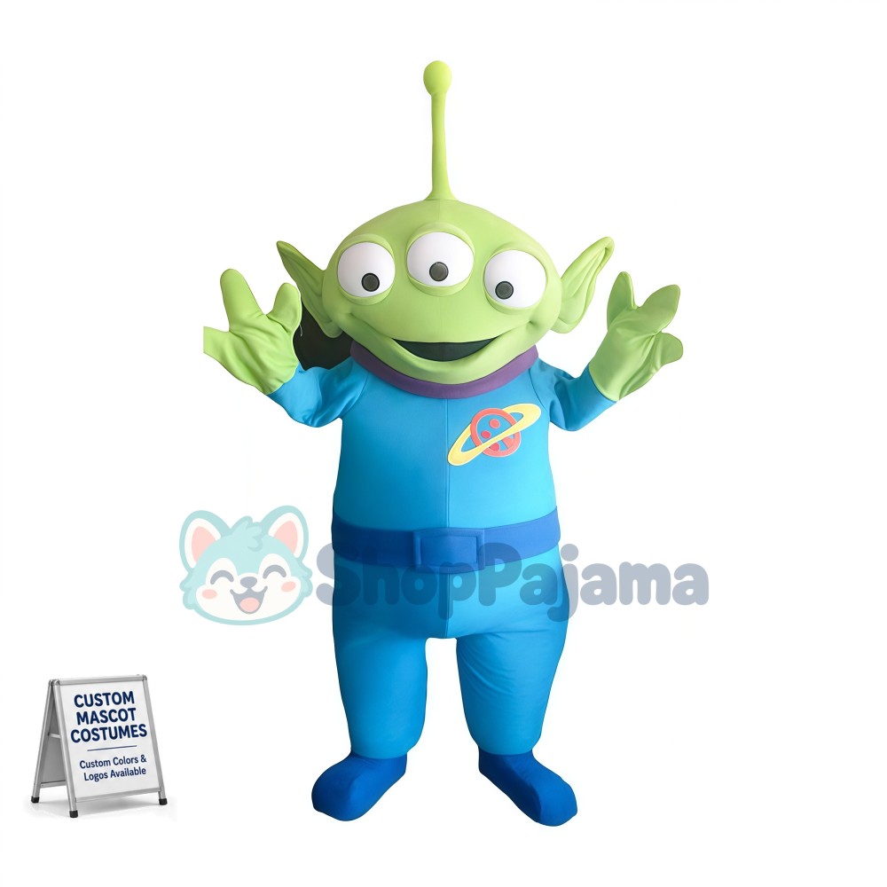 Three Eyed Monster Mascot Costume