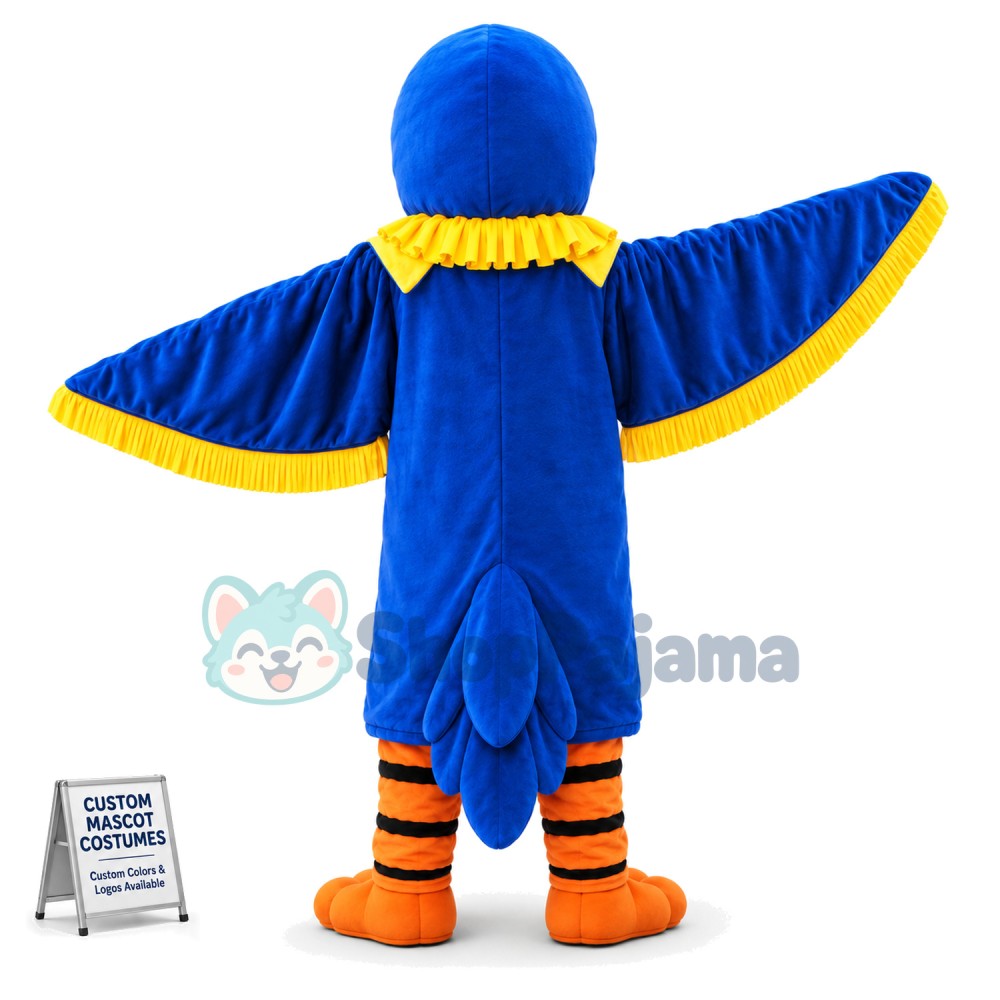 Blue Bird Mascot Costume for Adult