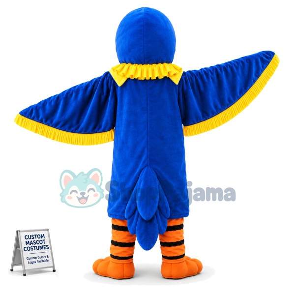 Blue Bird Mascot Costume for Adult