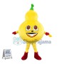 The Vibrant Golden Gourd Mascot Costume