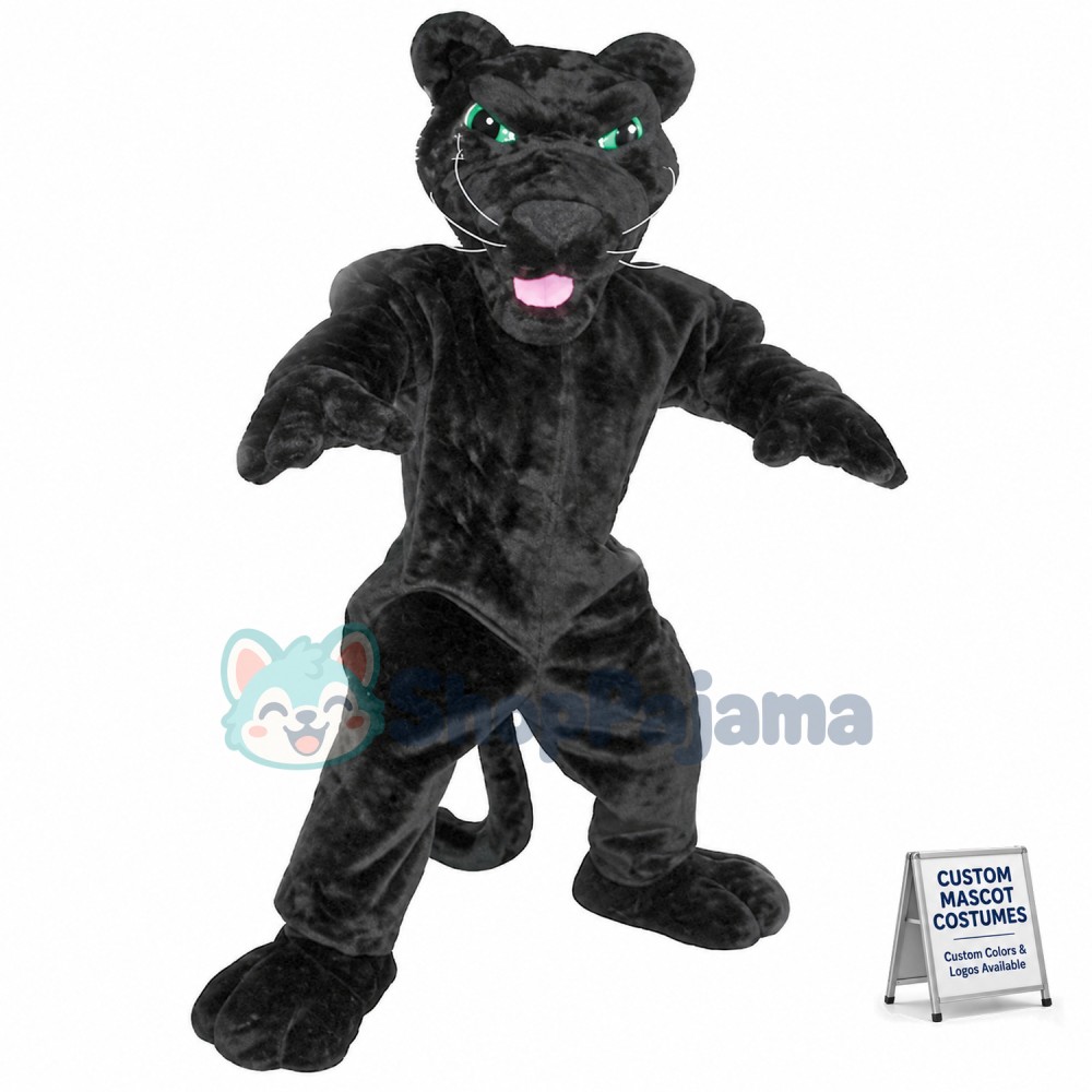 Swift Plush Panther Mascot Costume