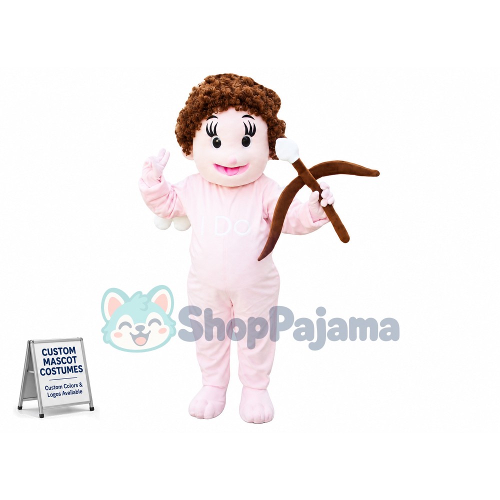 Myth Cupid Mascot Cartoon Costume