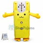 Yellow Air-conditioner Remote Mascot Costume