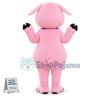 Adult Sharp Teeth Pig Mascot Costume
