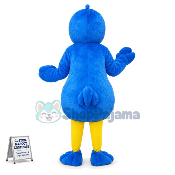Adult Lovely Blue Duck Mascot Costume