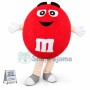 Red M Chocolate Bean Mascot Costume