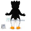 Wave Head Penguin Cartoon Mascot Costume