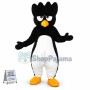 Wave Head Penguin Cartoon Mascot Costume