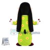 Green Nightgown Priest Mascot Costume