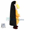 Orange Nightgown Priest Mascot Costume