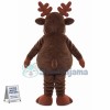Christmas Brown Elk Mascot Costume