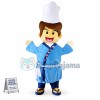 Chef Of Japanese Sushi Restaurant Mascot Costume