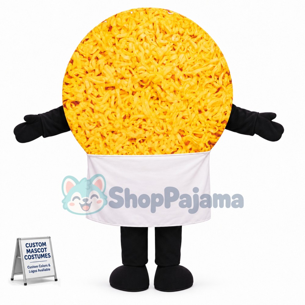 Instant Noodle Cake Mascot Costume