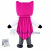 Purple Cloak Demon Mascot Costume