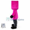 Purple Cloak Demon Mascot Costume