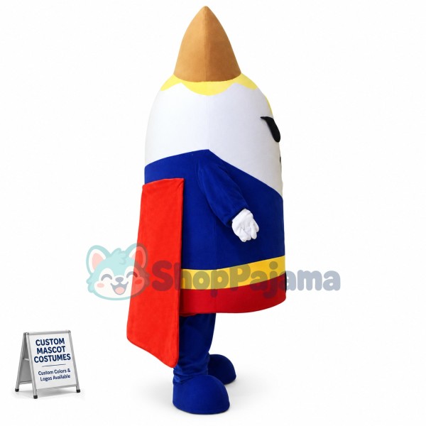 Ice Cream Superman Mascot Costume