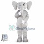The Decent Little Elephant Mascot Costume