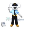 The Majestic Koala Police Mascot Costume
