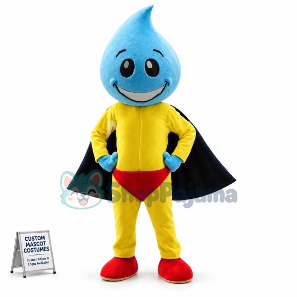 Water Drop Guard Mascot Costume