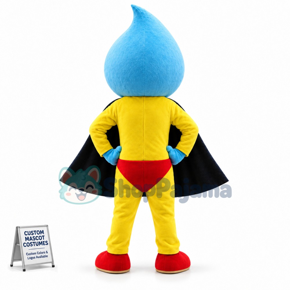 Water Drop Guard Mascot Costume