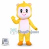 Big Square Face Monkey Cartoon Mascot Costume