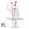 Adult Rabbit Mascot Costume In The Sequined Vest