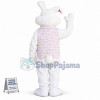 Adult Rabbit Mascot Costume In The Sequined Vest
