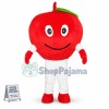 Sweet Red Apple Mascot Costume
