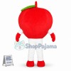 Sweet Red Apple Mascot Costume