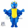 Adult Blue Flying Dragon Mascot Costume
