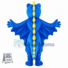 Adult Blue Flying Dragon Mascot Costume