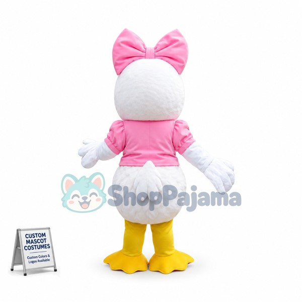 Daisy Duck Mascot Cartoon Costume
