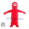 Yo Gabba Gabba Muno Cartoon Mascot Costume