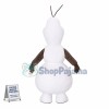 Snowman Olaf Cartoon Mascot Costume