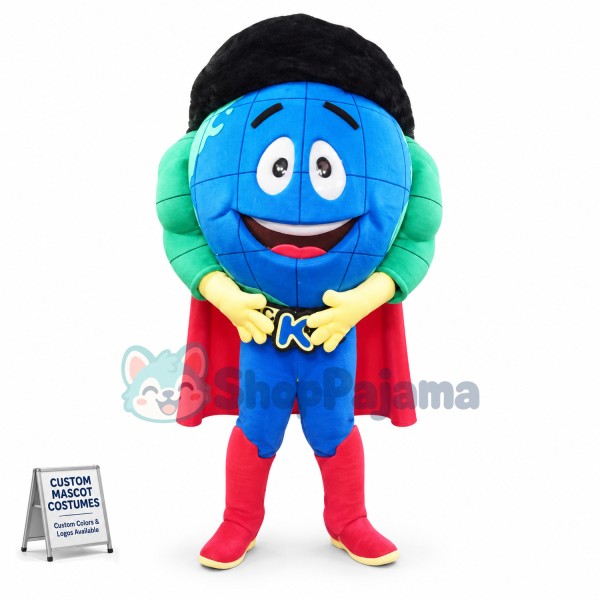 Muscle Guardian Of The Earth Mascot Costume