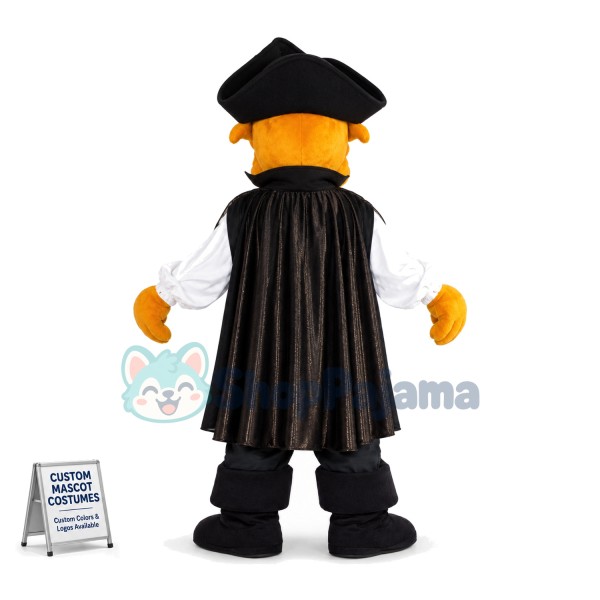 Adult Plush Pirate Doll Mascot Costume