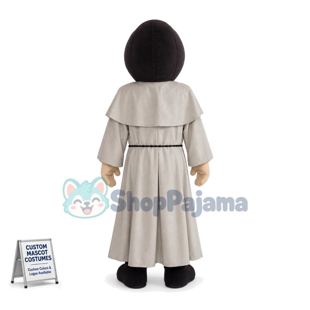 Social Priest in The Robe Mascot Costume