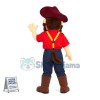 Bearded Working Farmer Mascot Costume