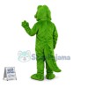 Adult Crocodile With Flat Mouth Mascot Costume