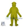Strong Bright Green Dinosaur Mascot Costume