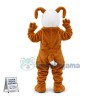 Lovely Puppy With Curled Ears Mascot Costume