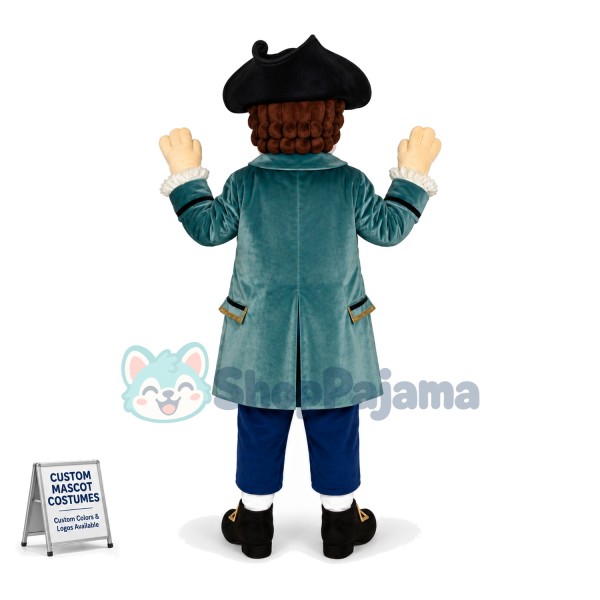 Academic High-class Gentleman Mascot Costume