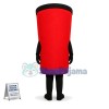 Sealed Red Coffee Cup Mascot Costume