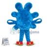 Beautiful Lake Blue Coral Mascot Costume