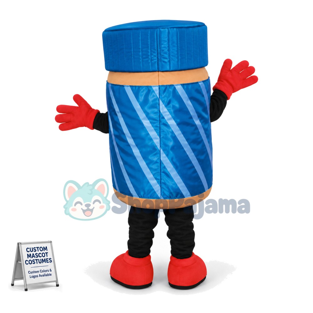 Bottle of Peanut Butter Mascot Costume