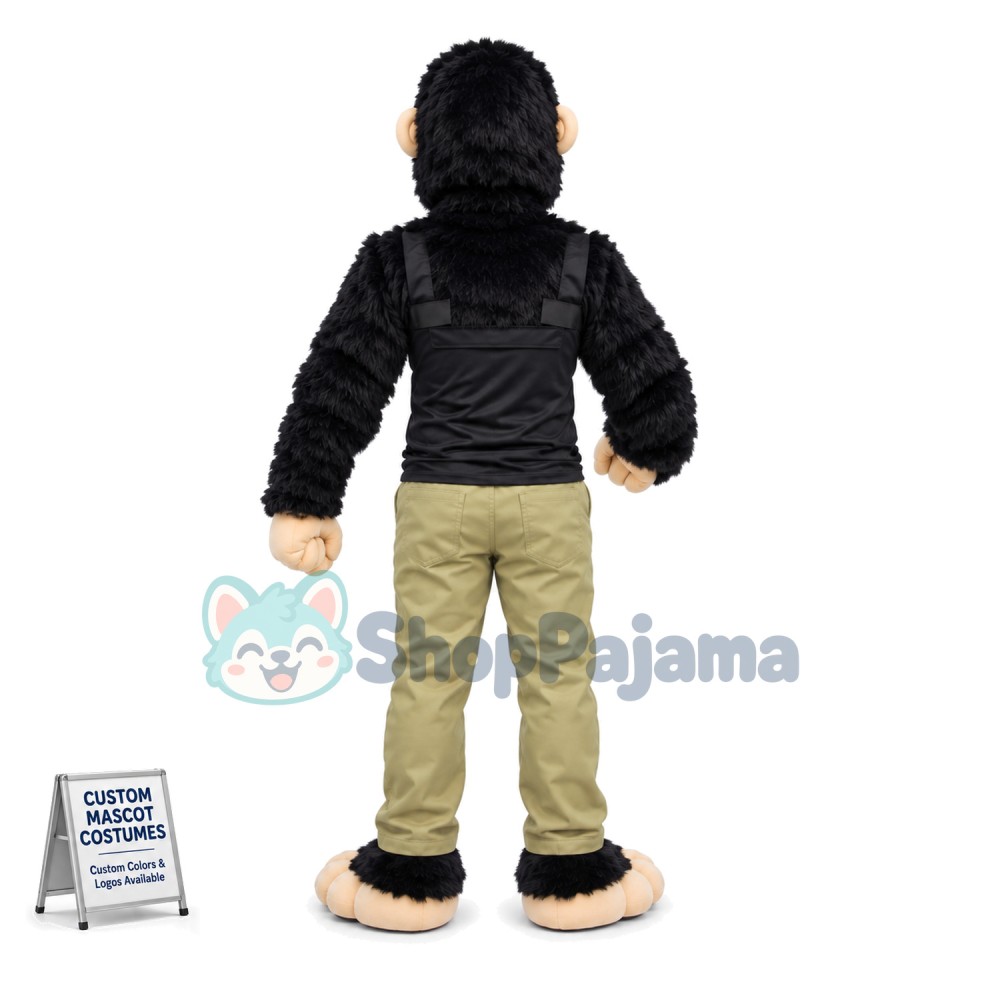 Trained Smart Chimpanzee Mascot Costume