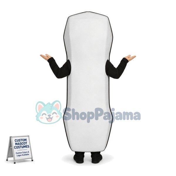 Previous Wired White Telephone Mascot Costume